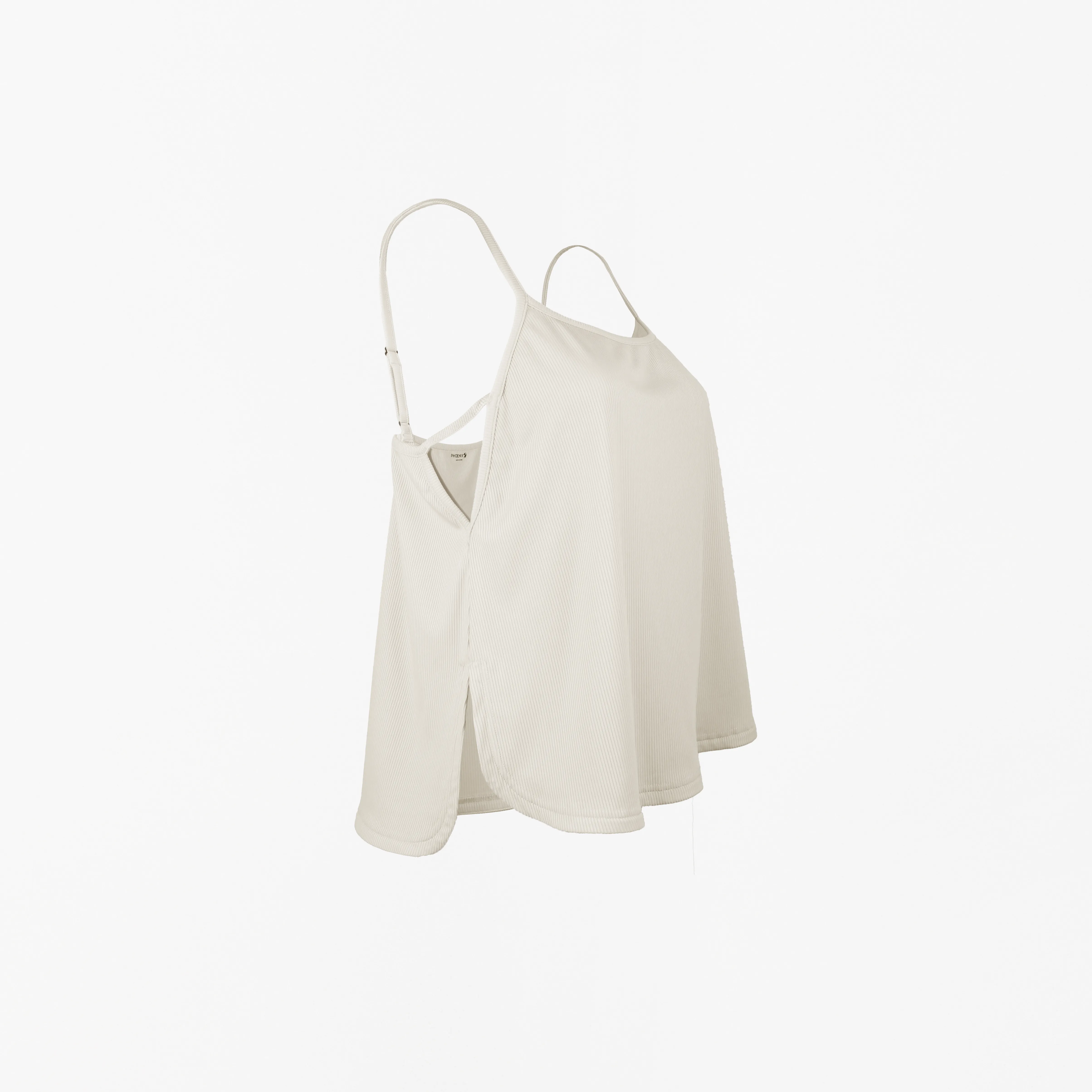 PAROS OPEN SIDE CAMI-Soft White