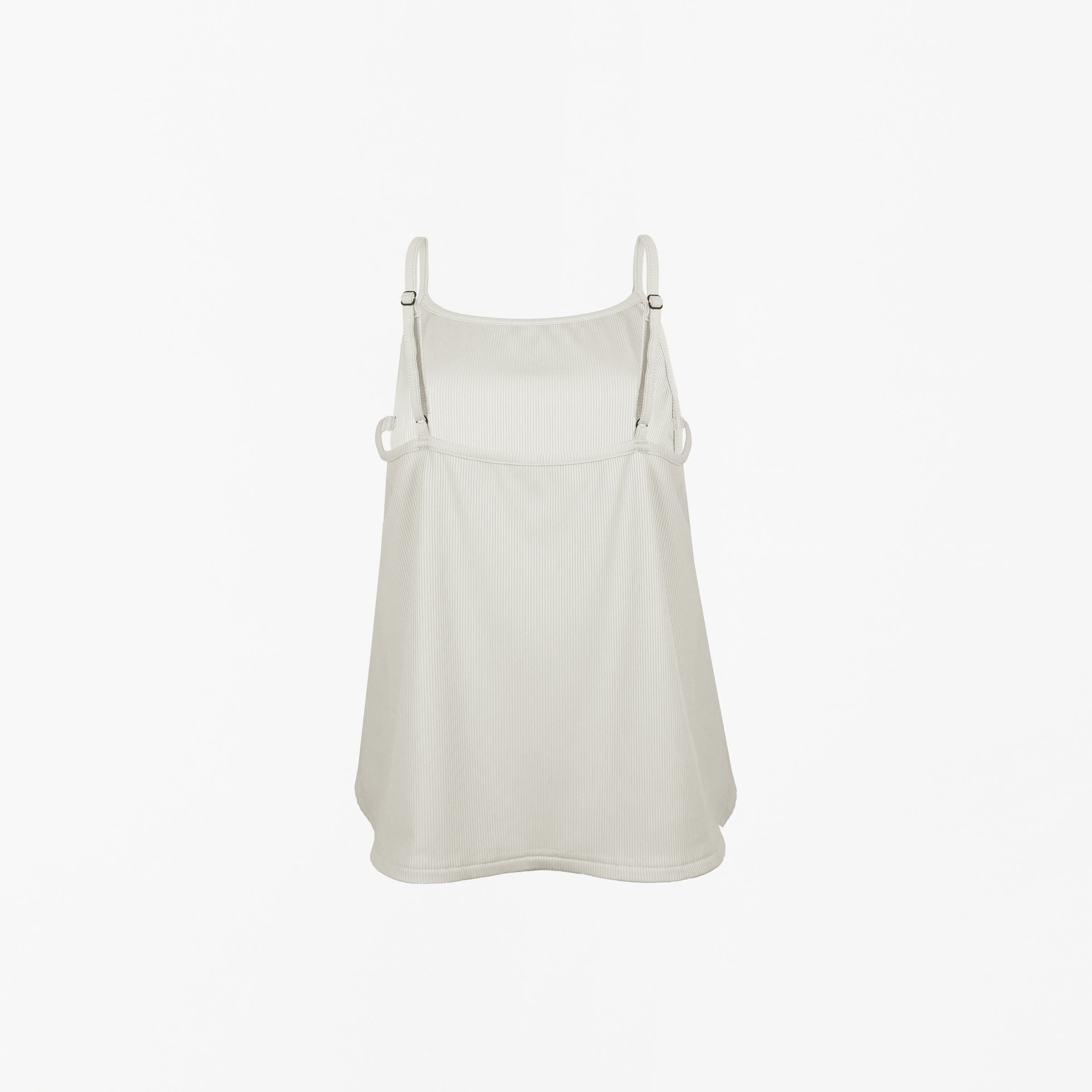 PAROS OPEN SIDE CAMI-Soft White