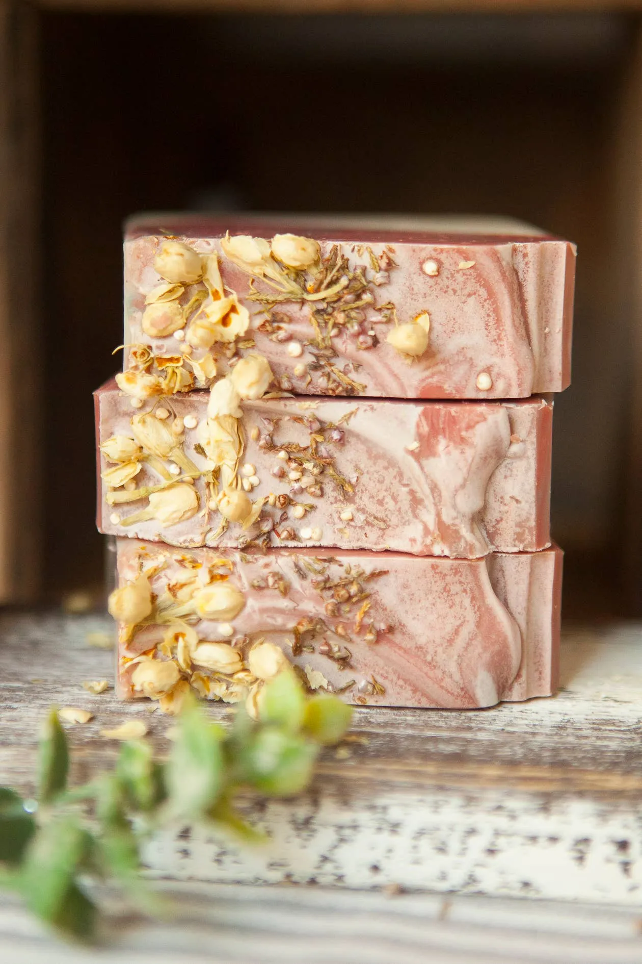 Peony & Amberwood Artisan Soap, Premium Fragrance