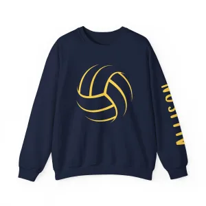 PERSONALIZED - Volleyball Sleeve Sweatshirt