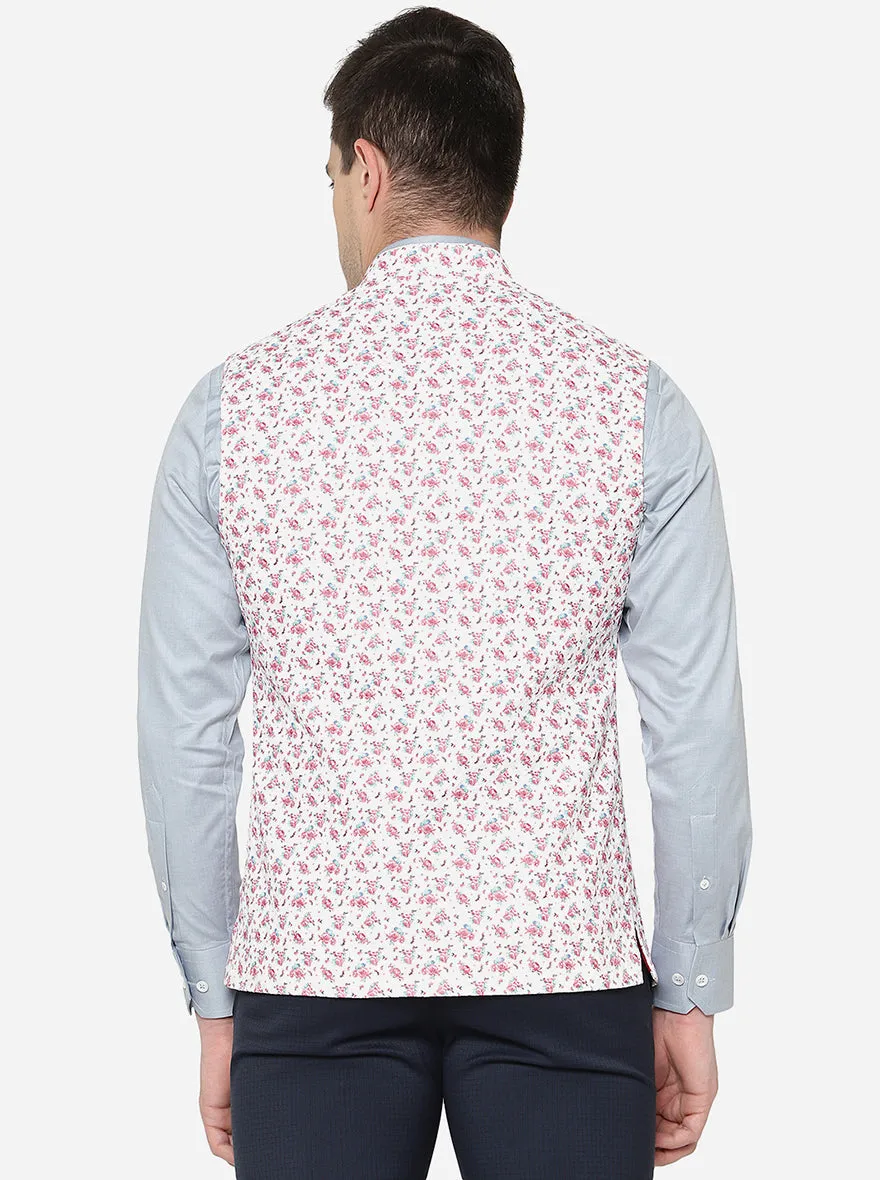 Pink Bandhgala Jacket | Greenfibre