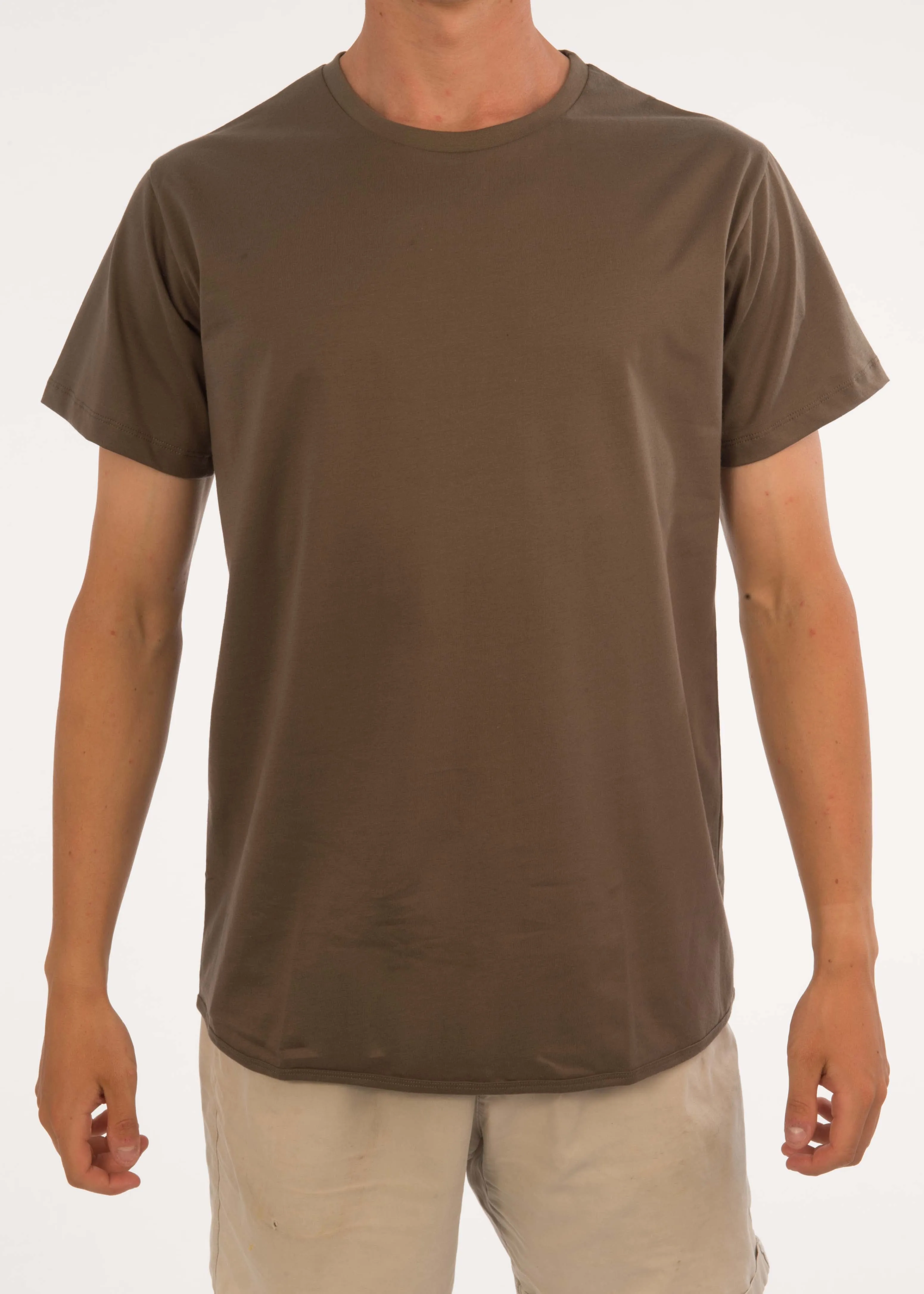 Plain Round Neck Tee