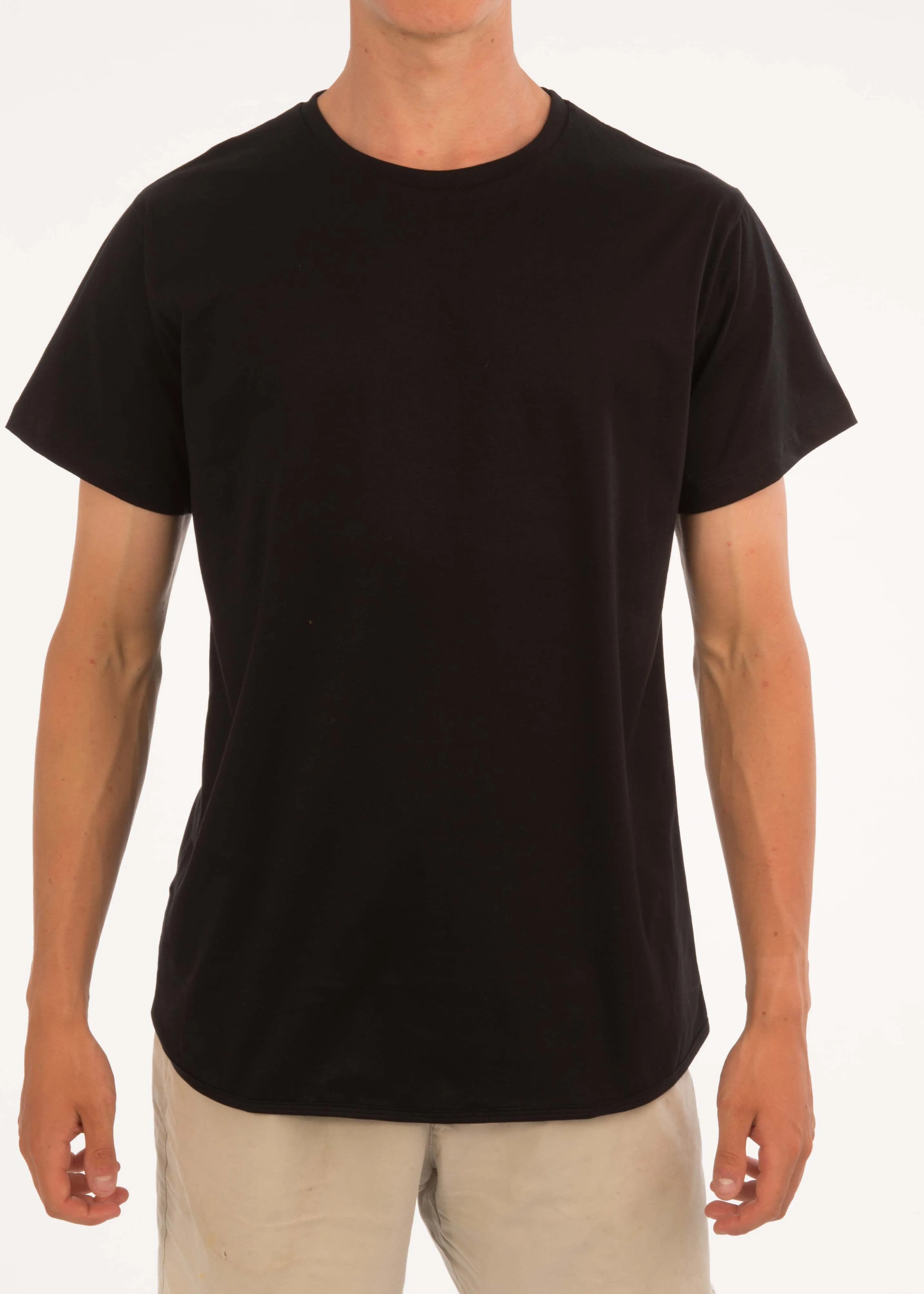 Plain Round Neck Tee