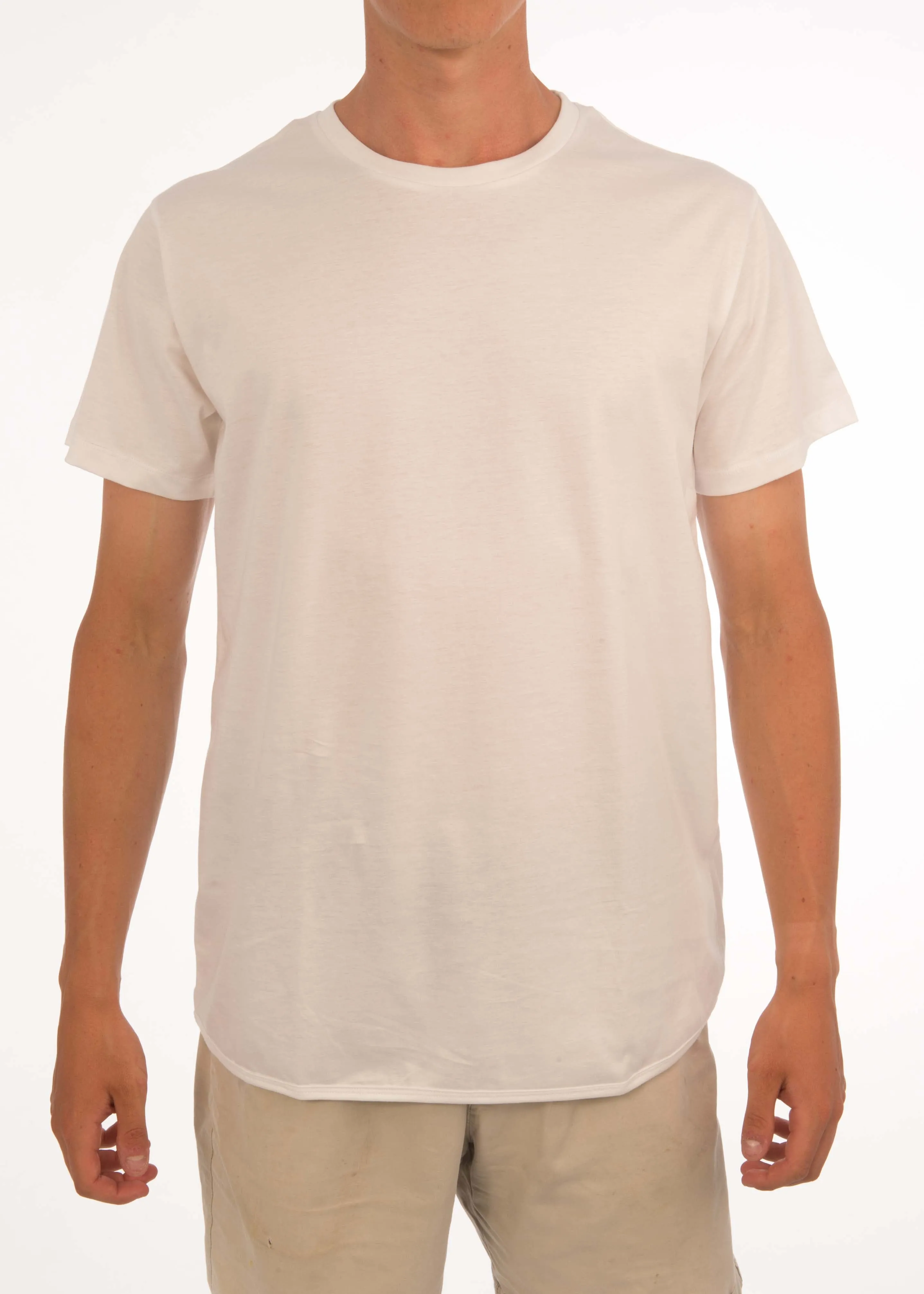 Plain Round Neck Tee