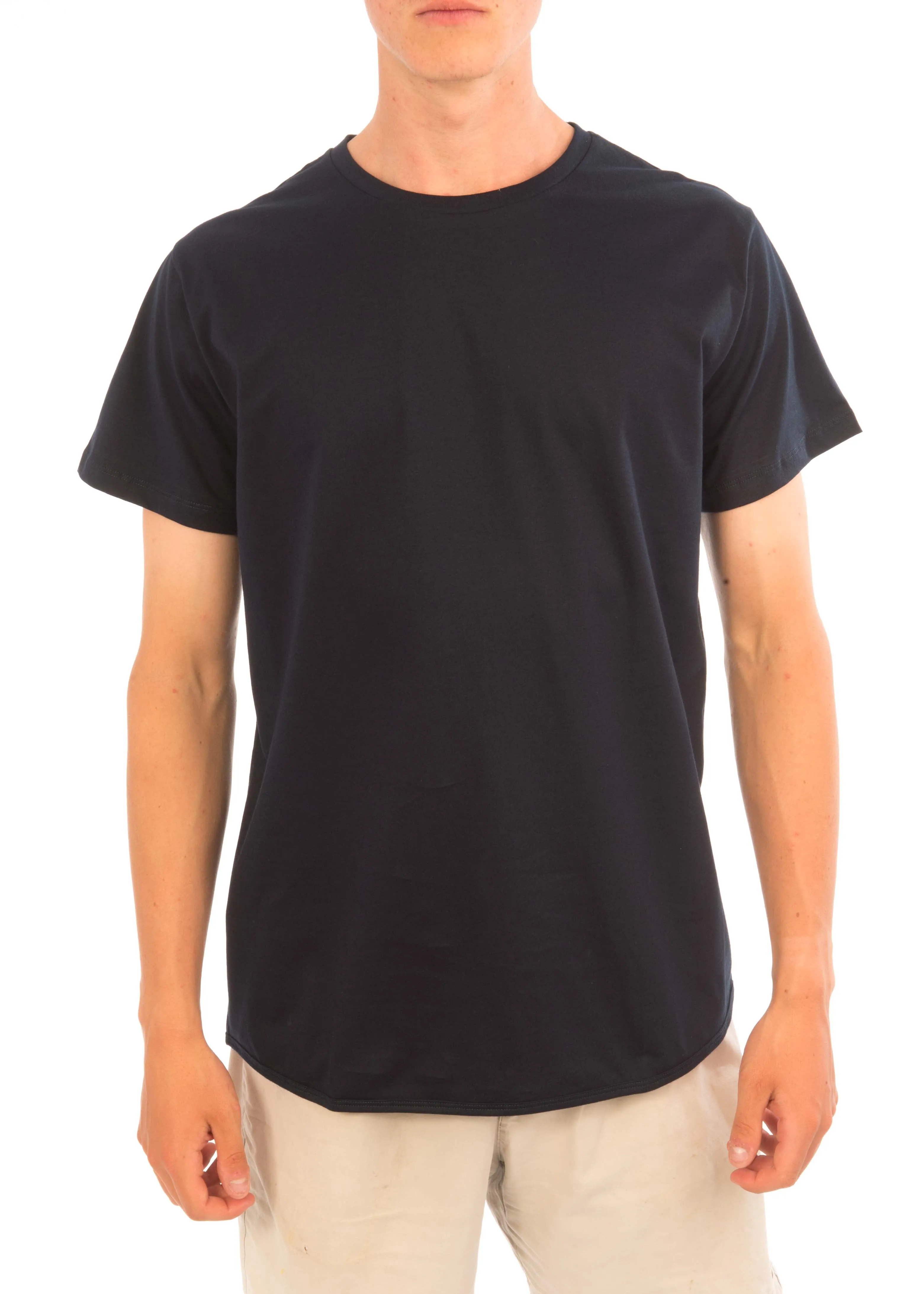 Plain Round Neck Tee