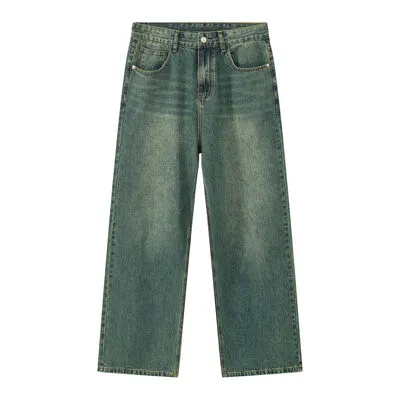 Pocketed Baggy Jeans