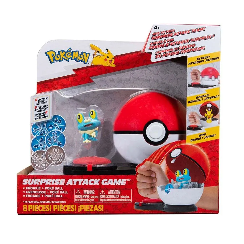 Pokemon Froakie Surprise Attack Game