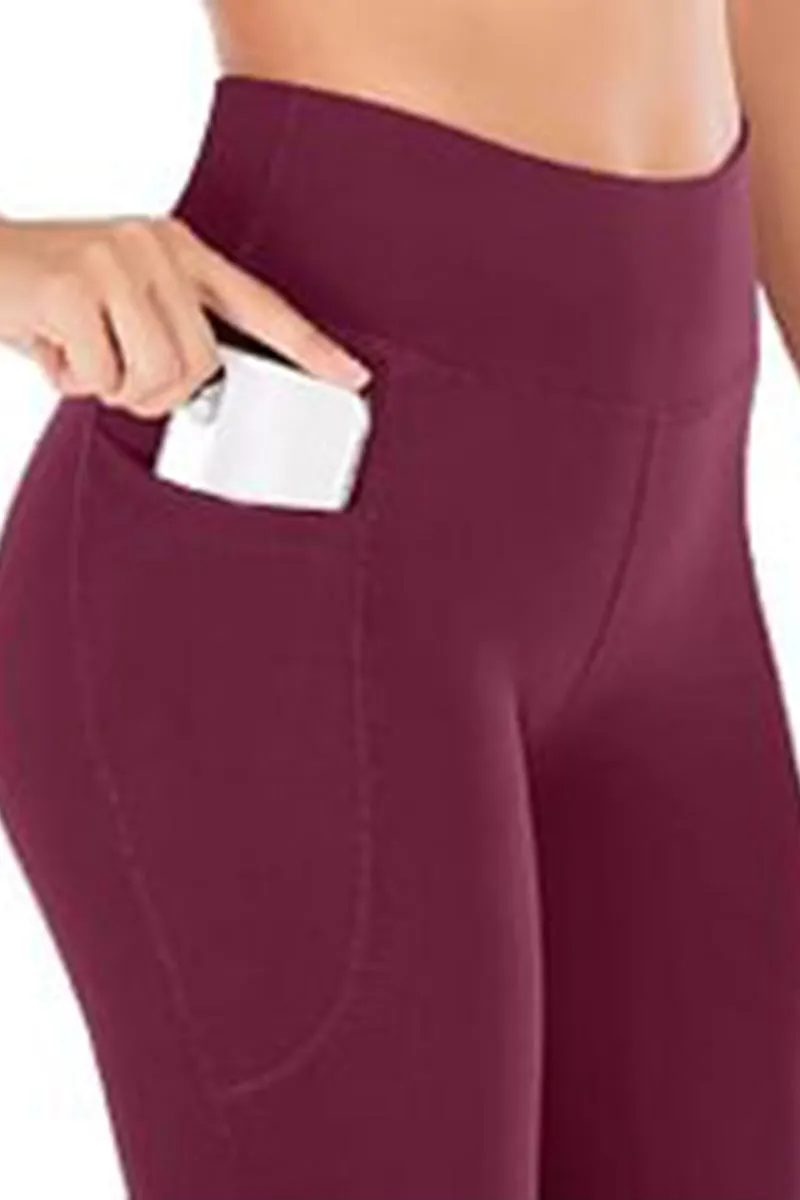 PR3272 Bootcut Workout Tights Pant