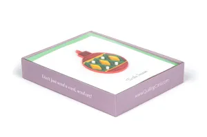 Quilled Traditional Christmas Note Card Box Set
