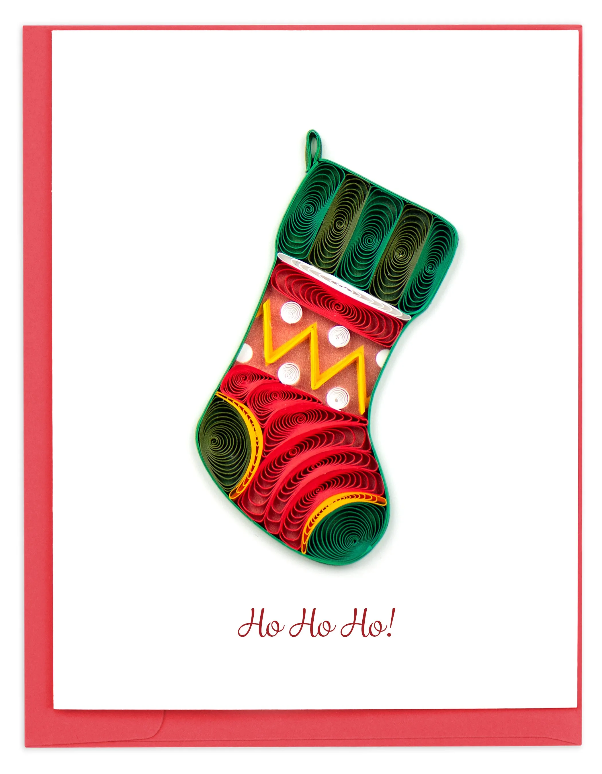Quilled Traditional Christmas Note Card Box Set
