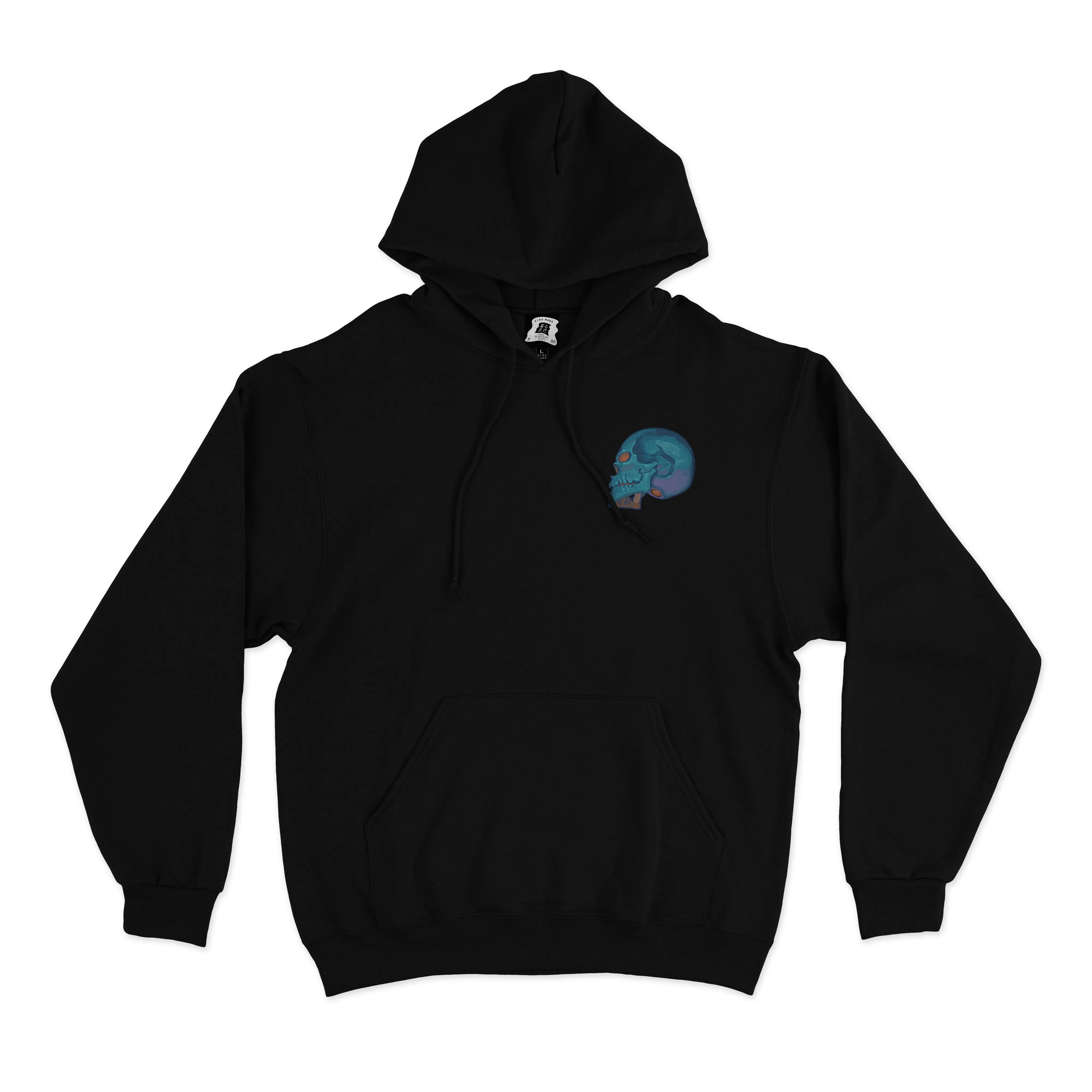 "4" Basic Hoodie Black