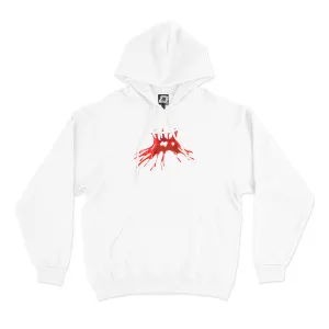 "Angel Ring" Basic Hoodie White