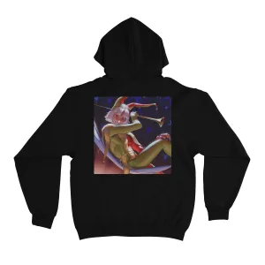 "Clown" Basic Hoodie Black/White