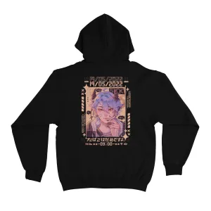 "Don't Smoke" Basic Hoodie White/Black