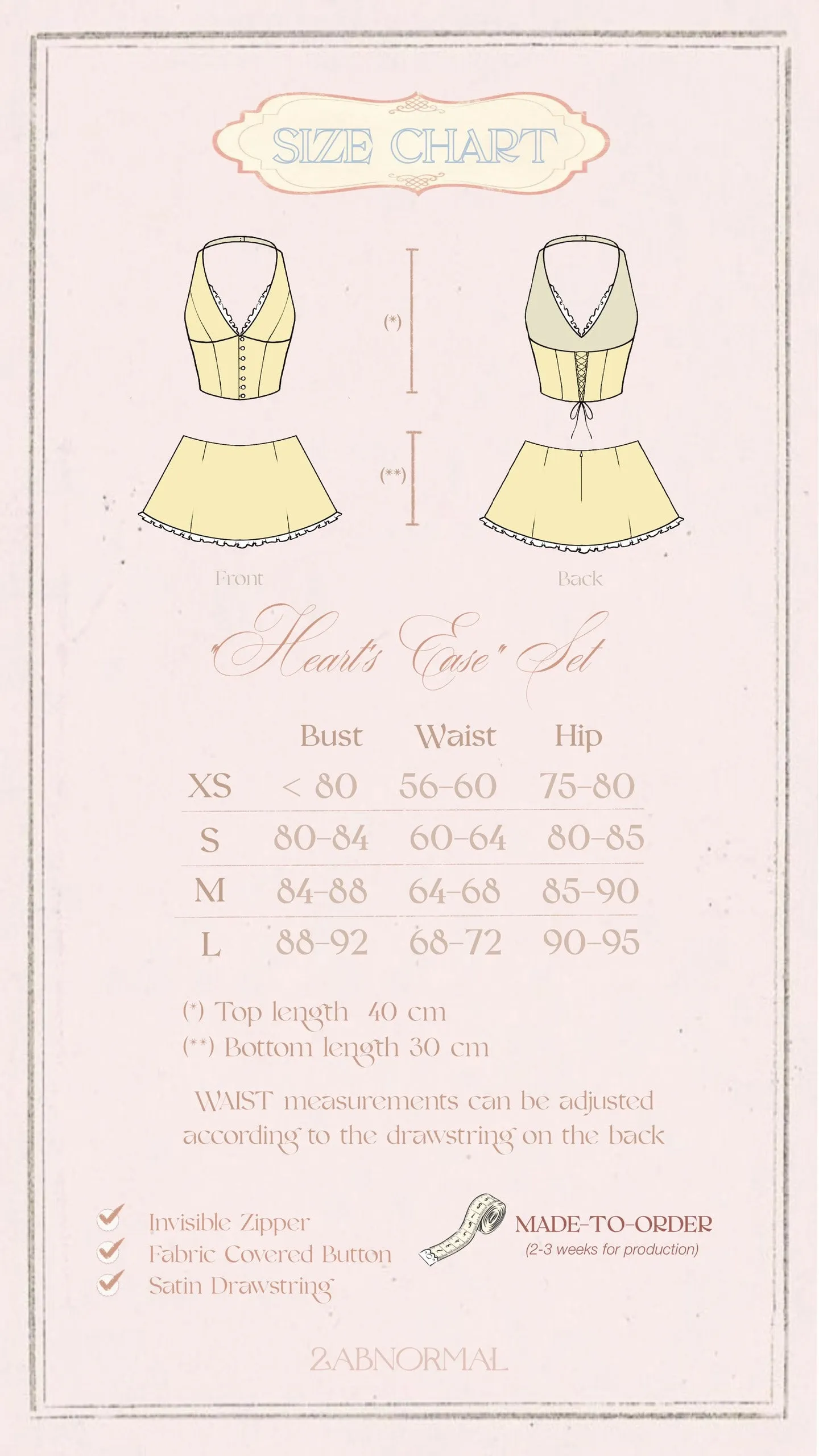 "HEART'S-EASE" SET