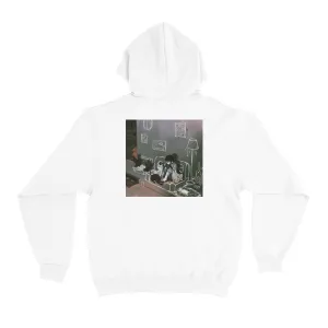 "Home" Basic Hoodie White