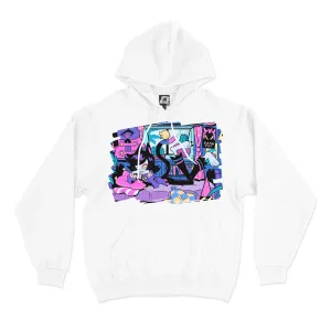 "Miyata's Room" Basic Hoodie White