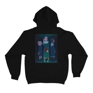 "Monastery" Basic Hoodie Black