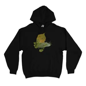 "Pond" Basic Hoodie Black