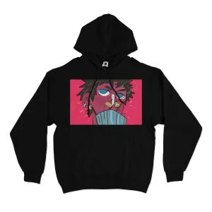 "Smoke break" Basic Hoodie Black