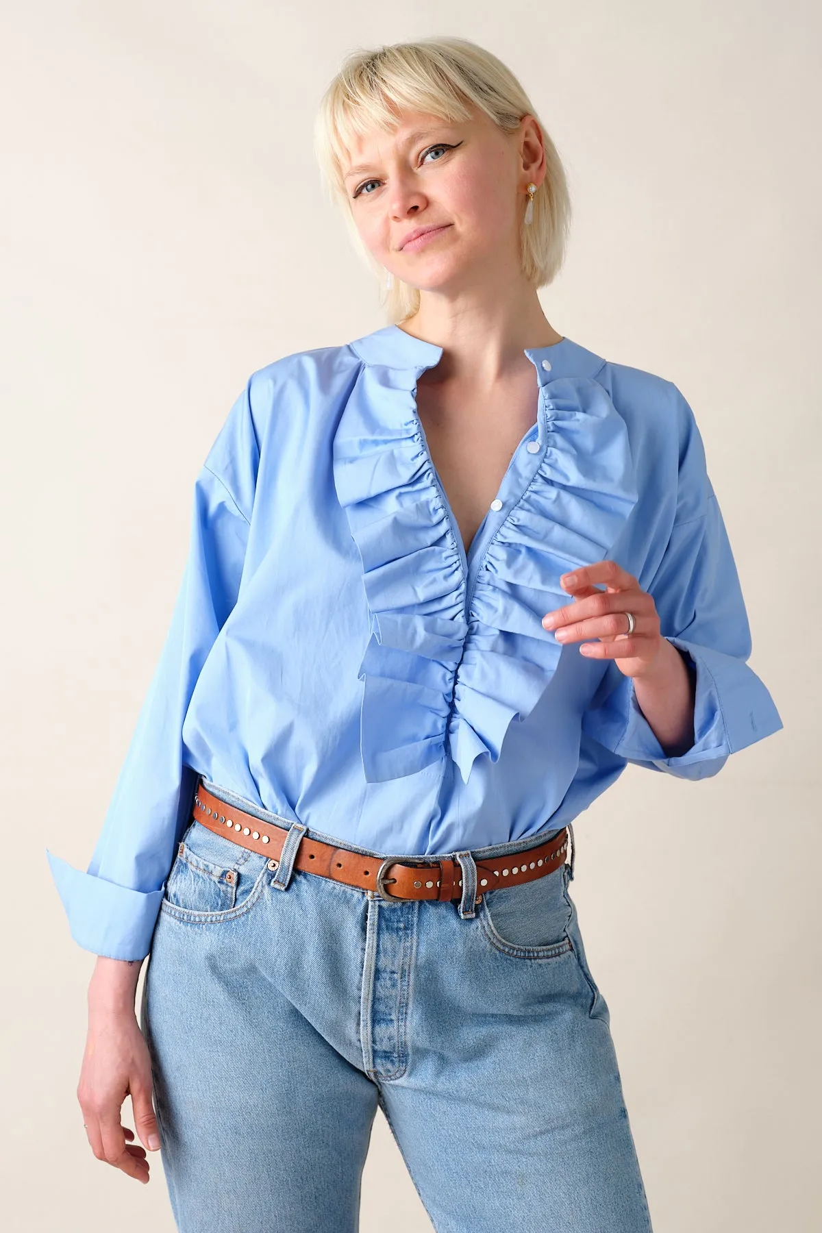 Raffy Cotton Blouse