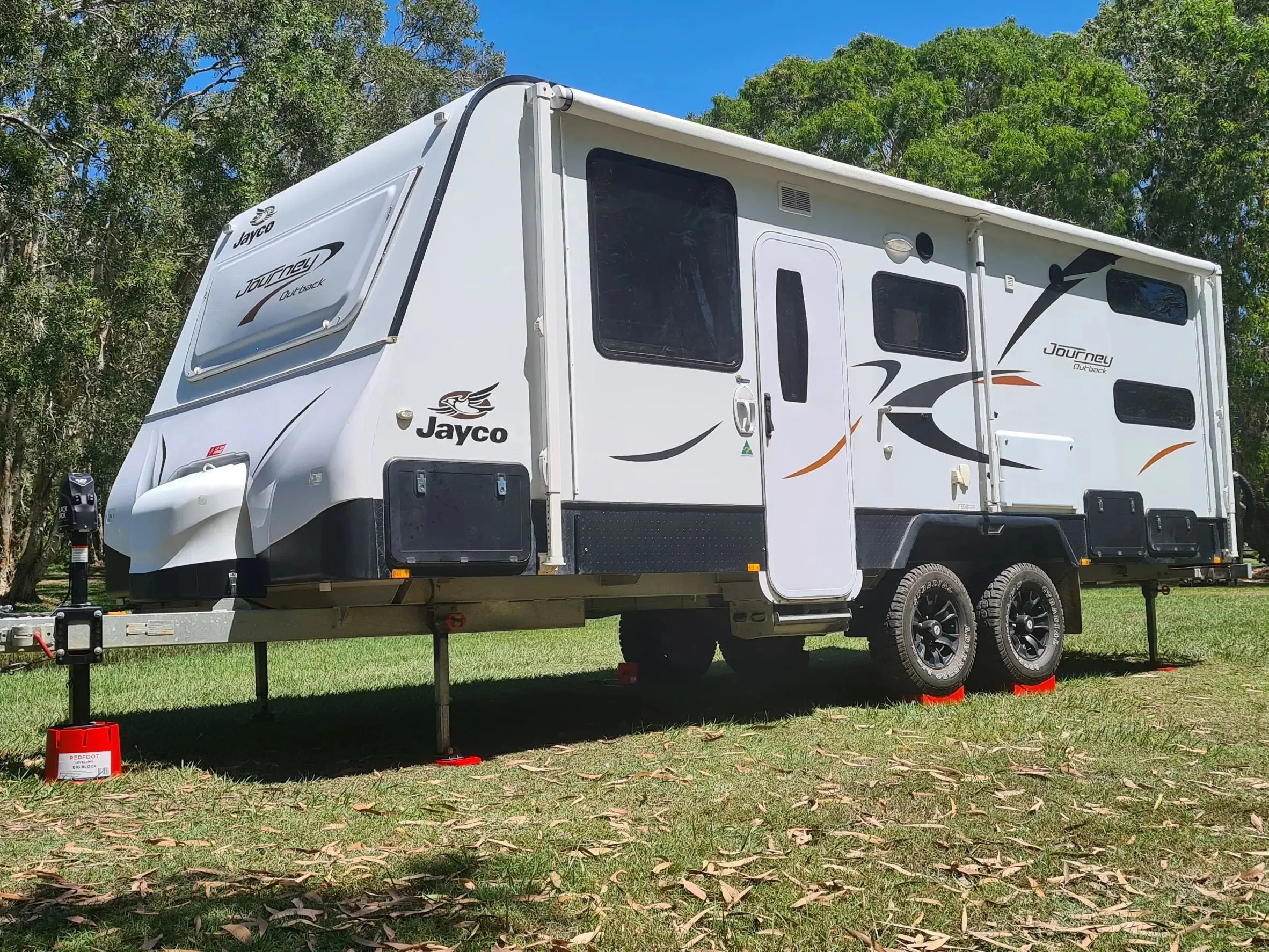 Redfoot Camper Leveller Ramp for Caravan RV Motorhome One Pair
