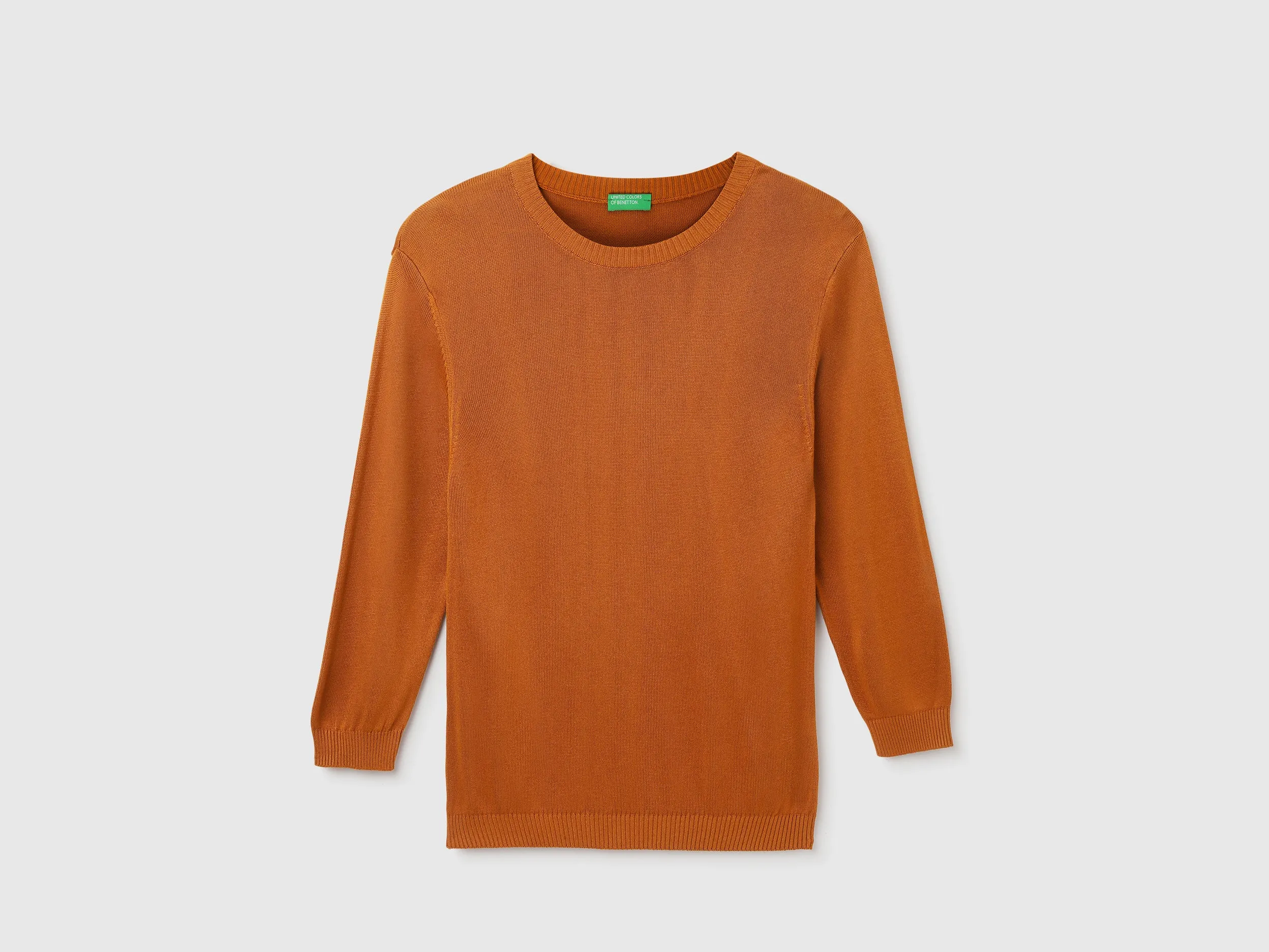 Regular Fit Round Neck Solid Tops