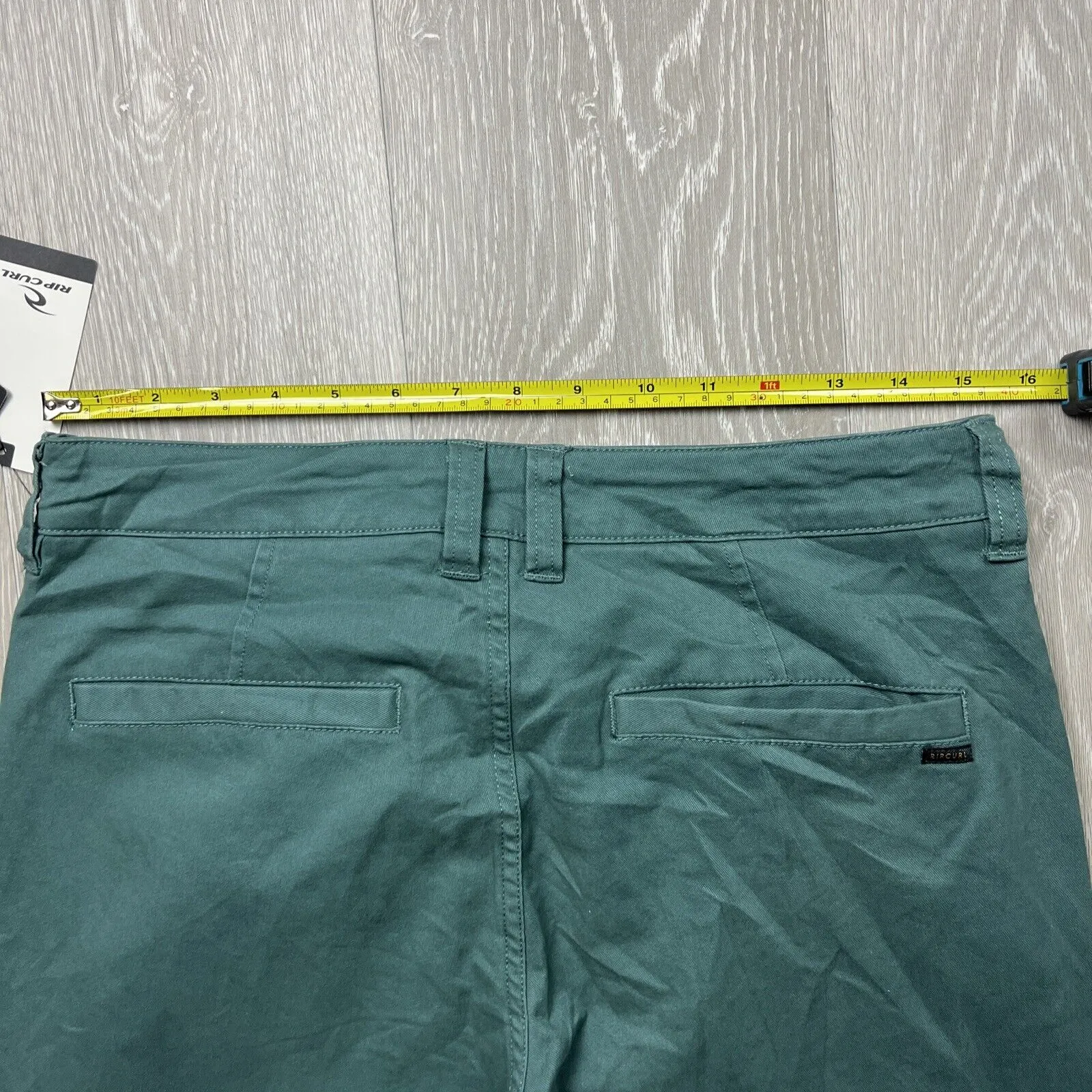 RIP CURL Mens Green Epic Pant Straight Fit Stretch Size 28 (New)