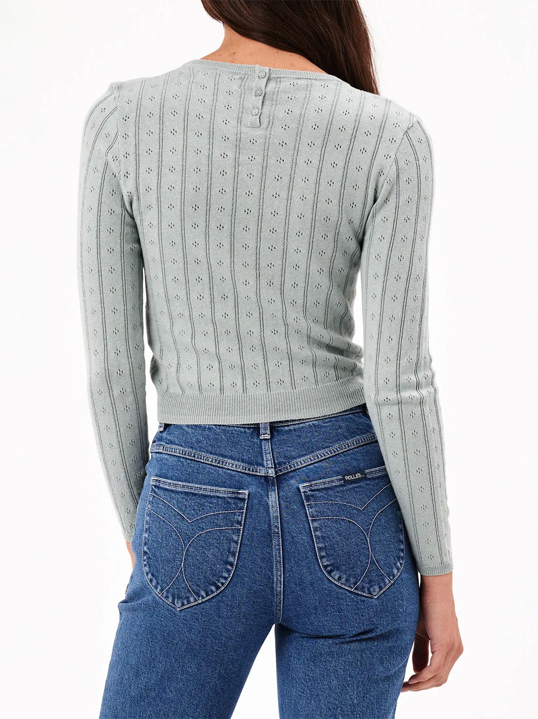Rolla's - Jane Pointelle L/S Top - Fog