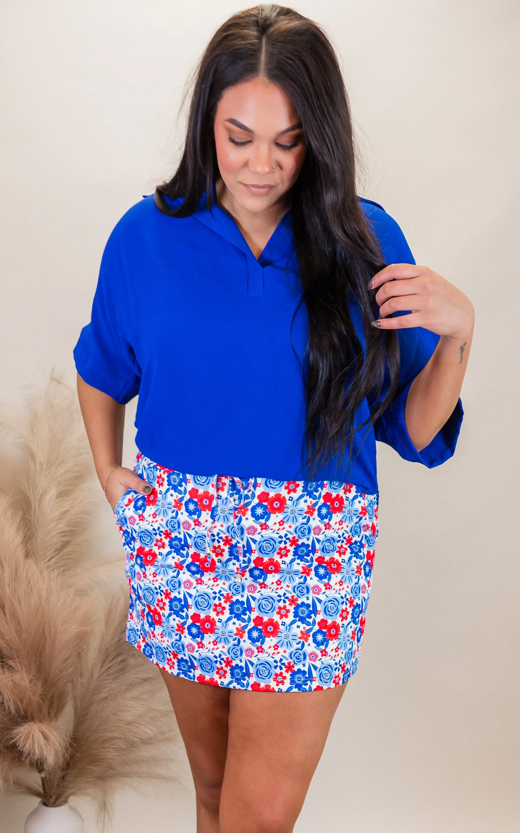 Royal Airflow Short Sleeve Blouse