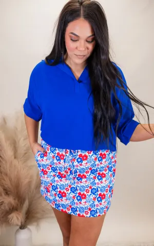 Royal Airflow Short Sleeve Blouse