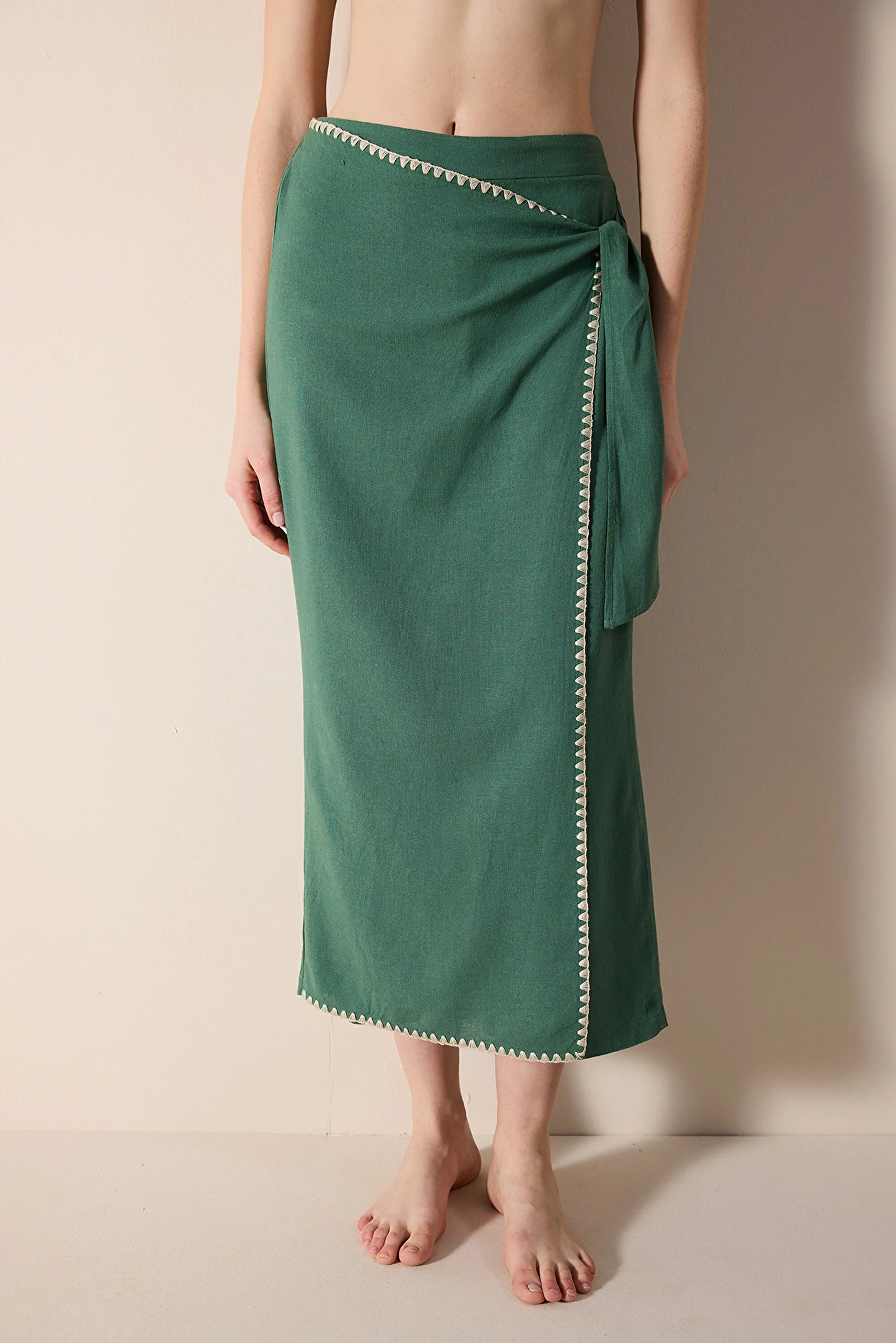 Scara Green Trousers