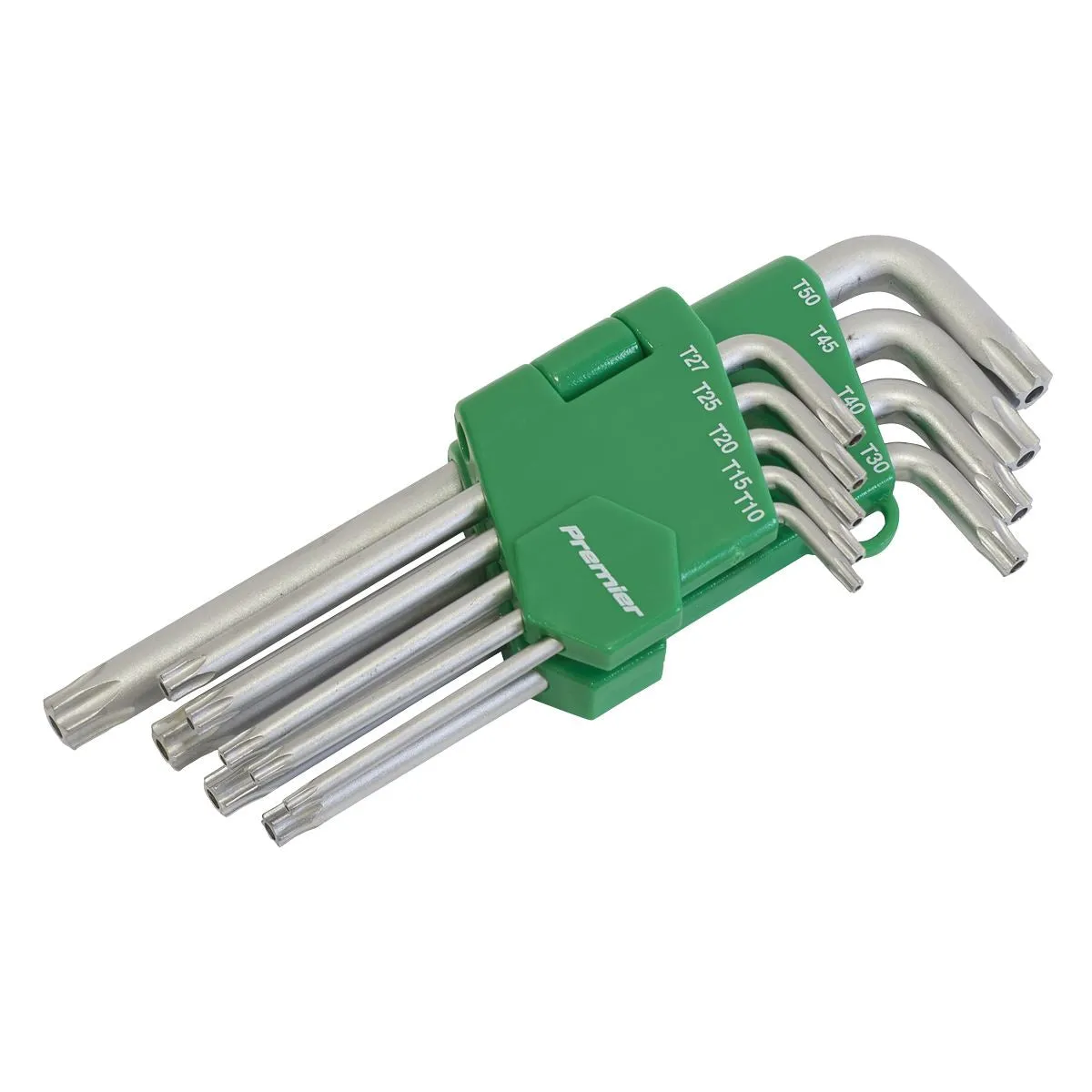 Sealey Premier Security TRX-Star* Key Set 9pc Long