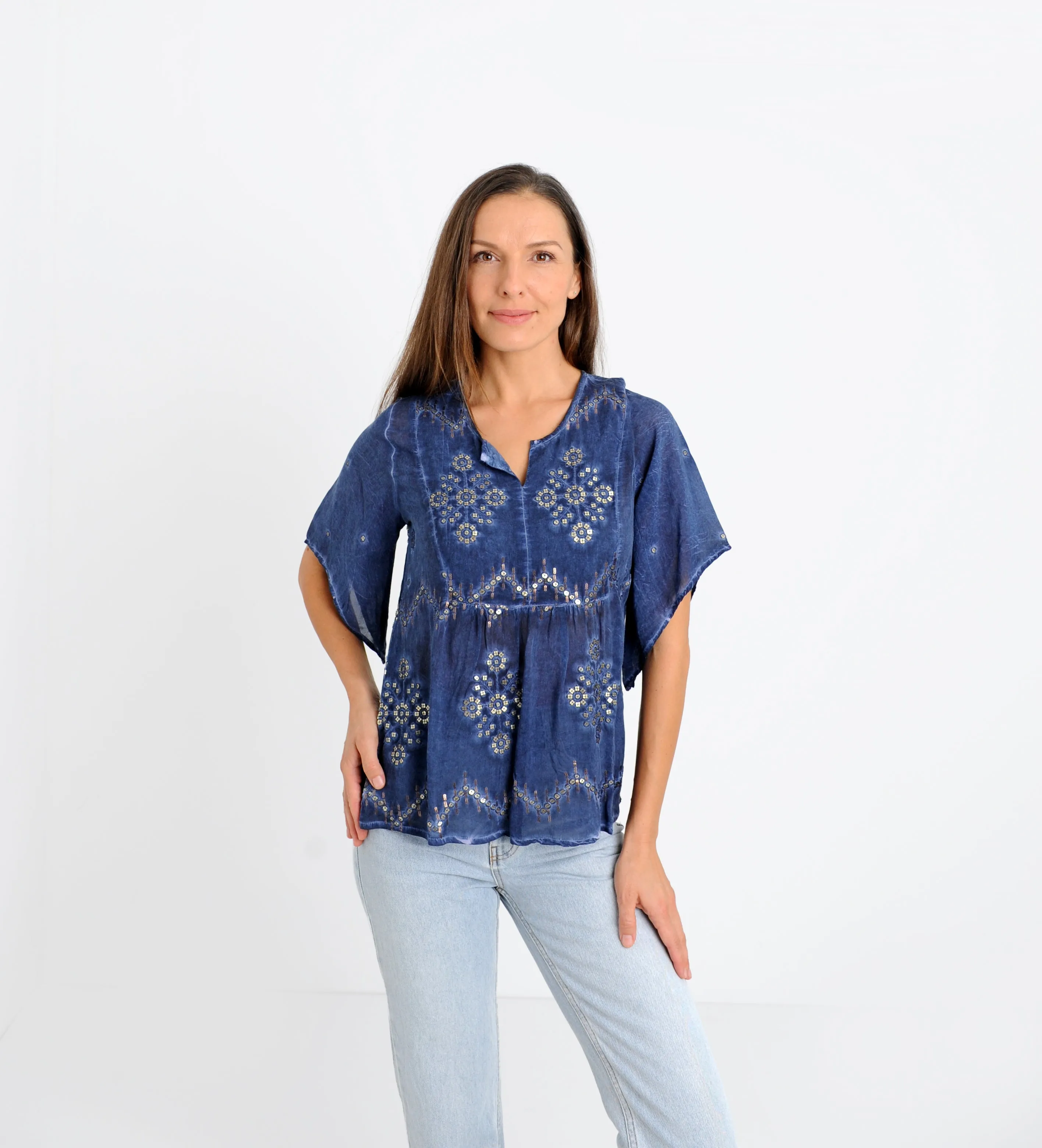 Seychelles Blue Top NOW ON SALE