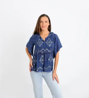 Seychelles Blue Top NOW ON SALE