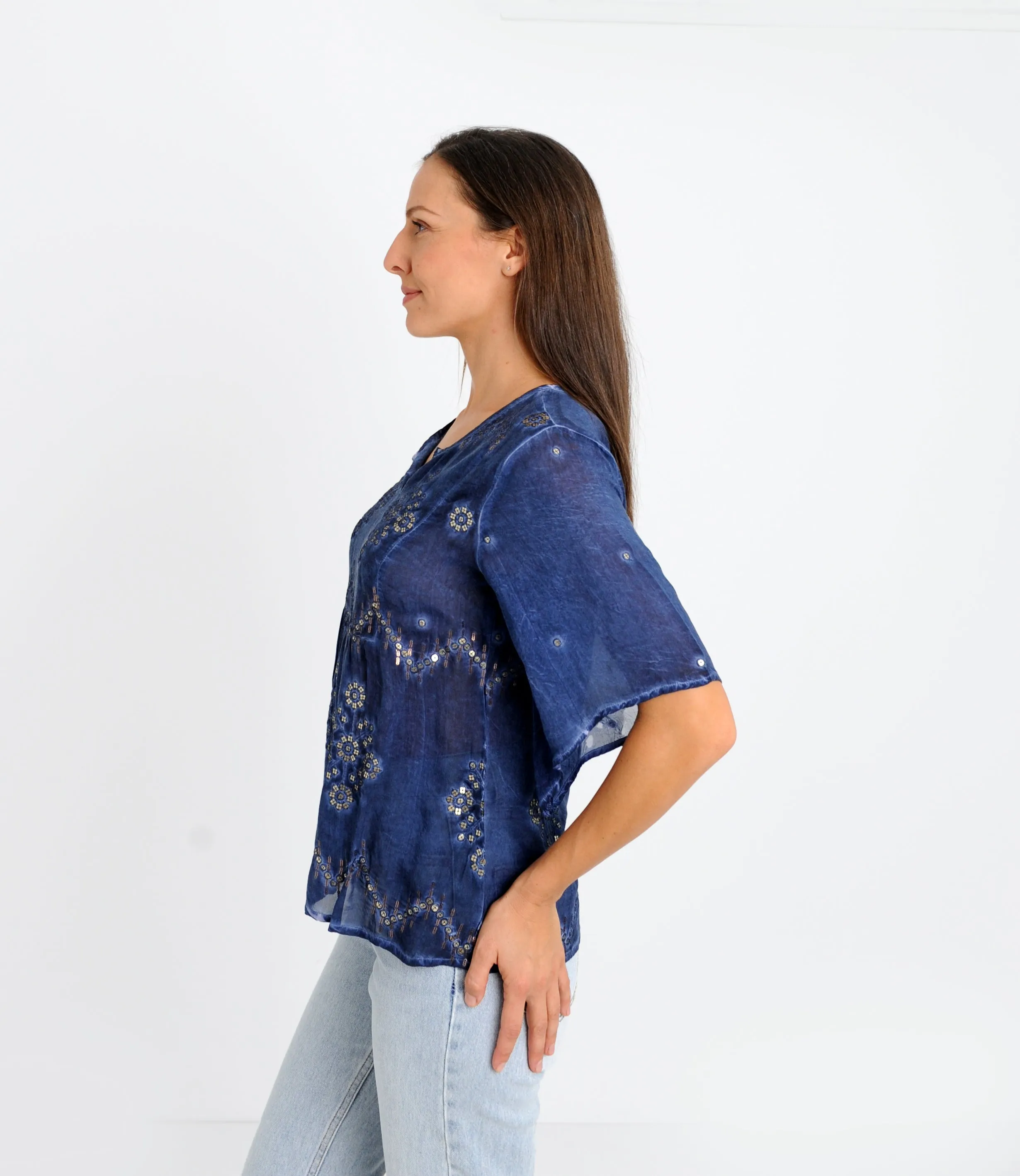 Seychelles Blue Top NOW ON SALE