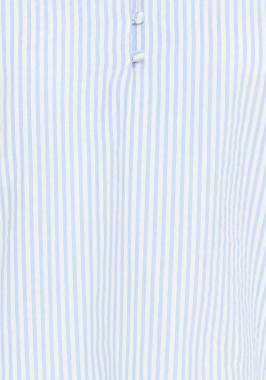 Short Sleeve Blouse - Cashmere Blue Stripes