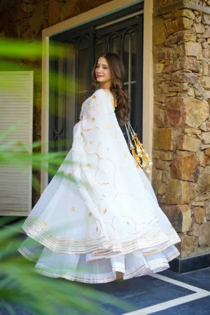 Shubhra Glint Kurta Set