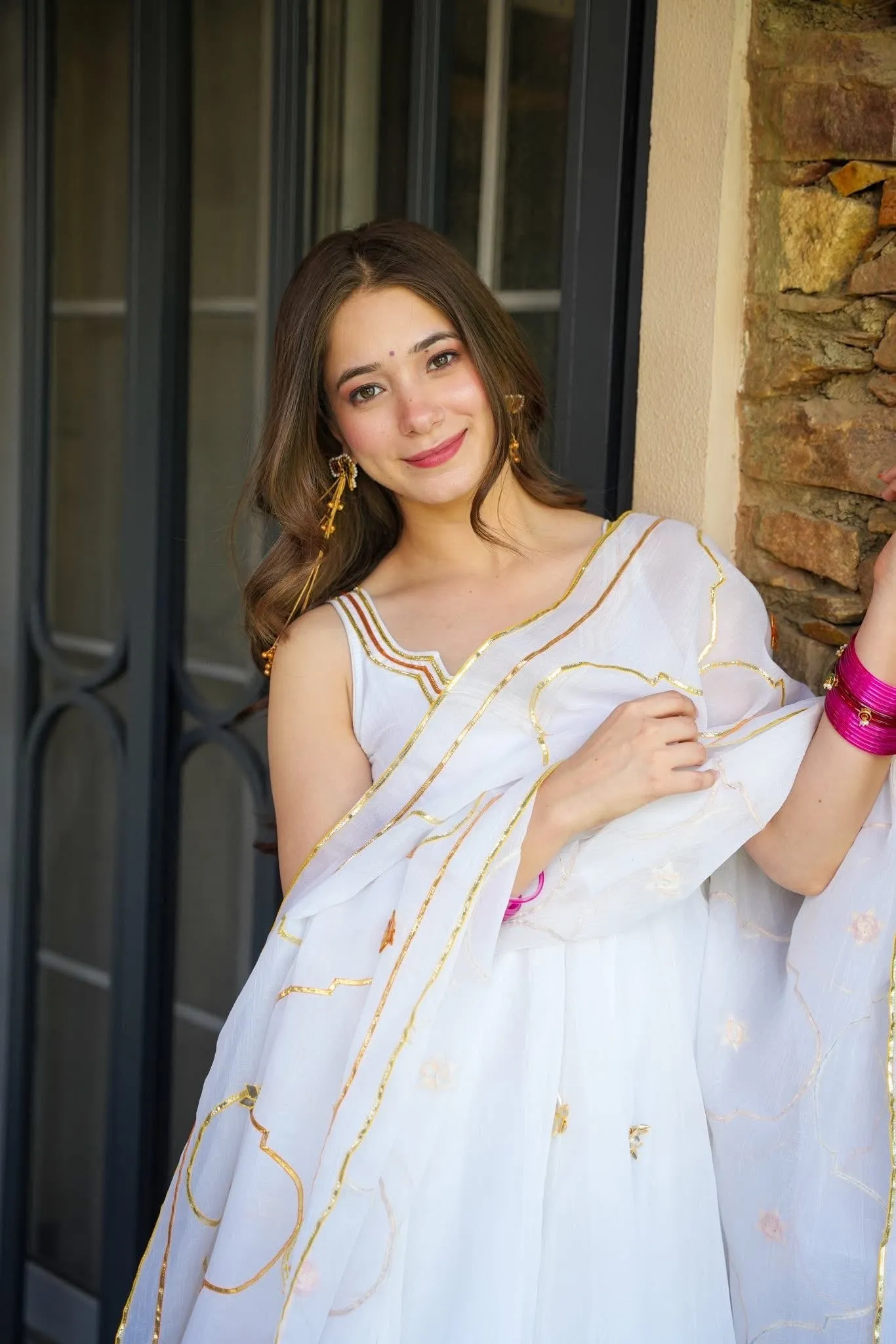Shubhra Glint Kurta Set