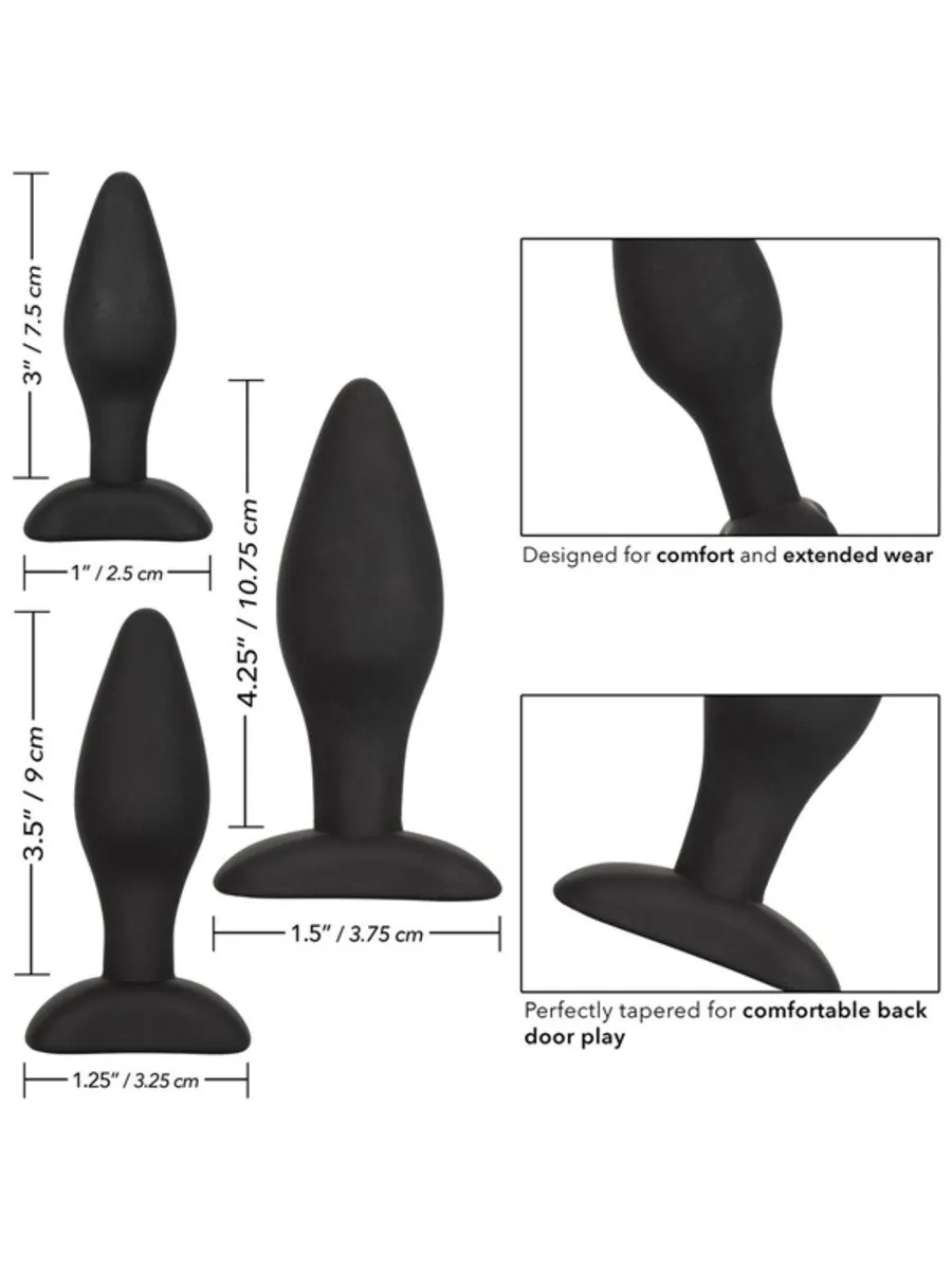 Silicone Anal Exerciser Kit