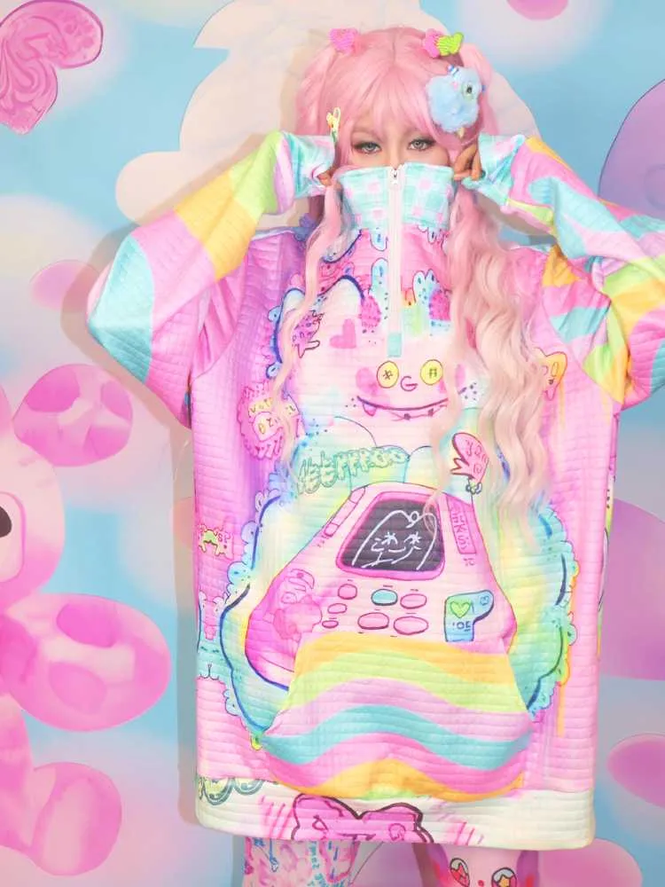 Soft Girl Hoodie Tops