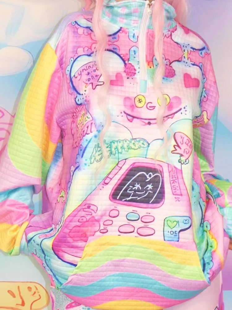 Soft Girl Hoodie Tops
