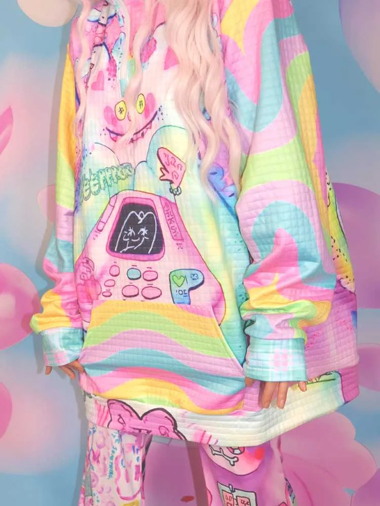 Soft Girl Hoodie Tops
