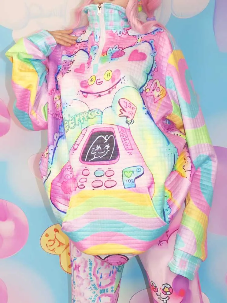 Soft Girl Hoodie Tops