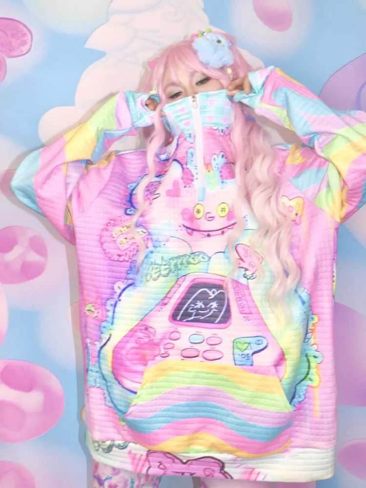 Soft Girl Hoodie Tops