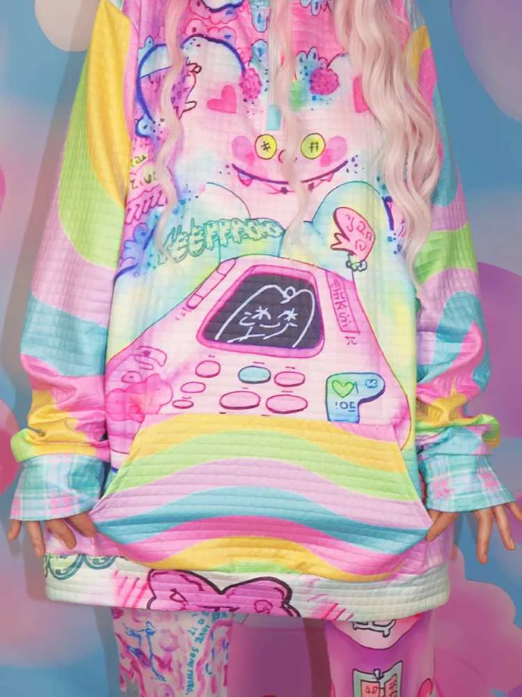 Soft Girl Hoodie Tops