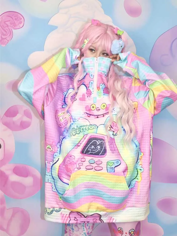 Soft Girl Hoodie Tops