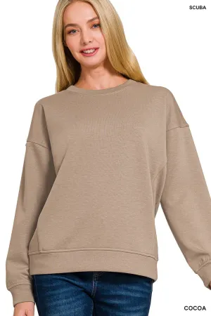 Soft Scuba Round Neck Crew