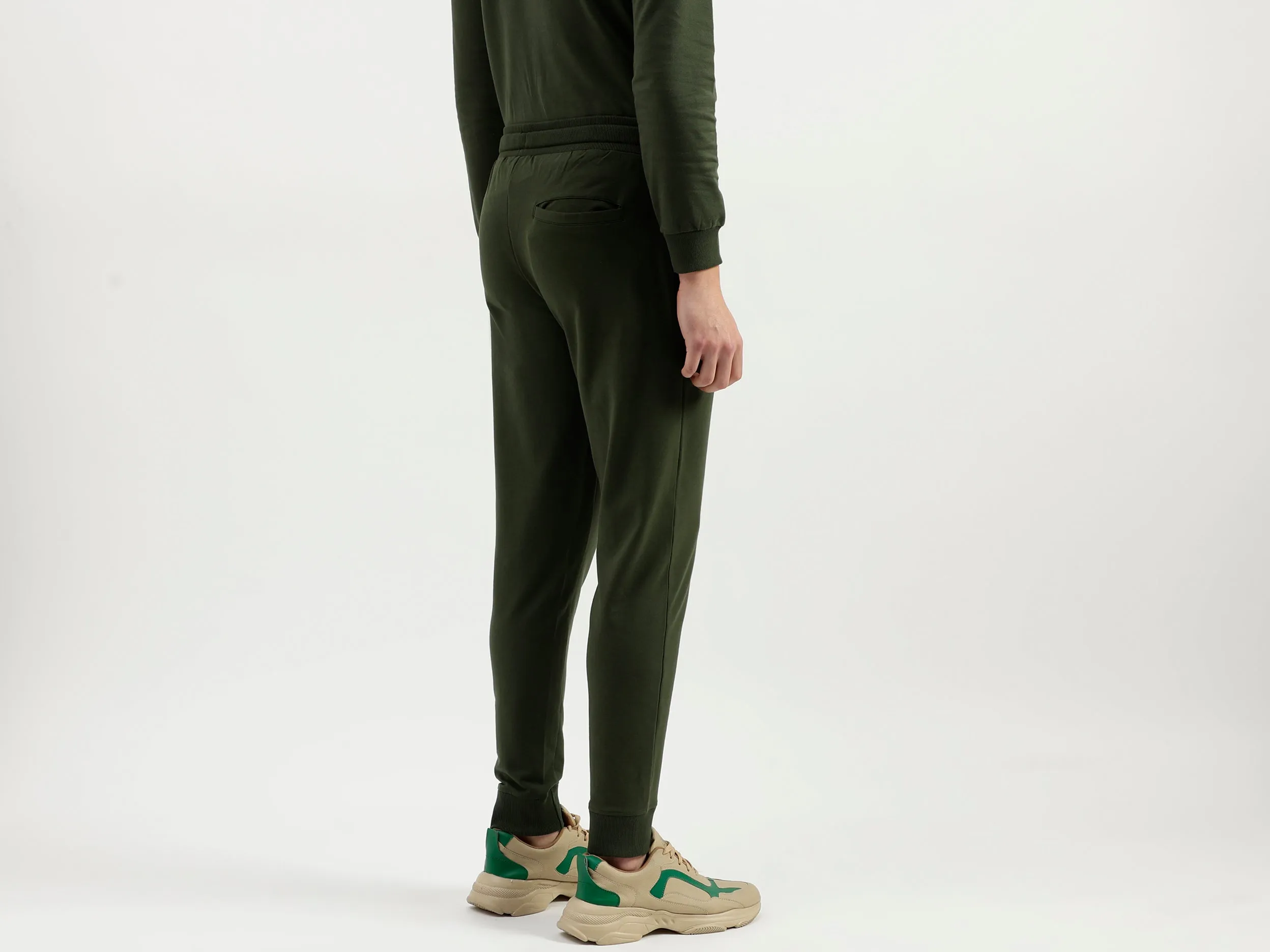 Solid Pattern Trousers