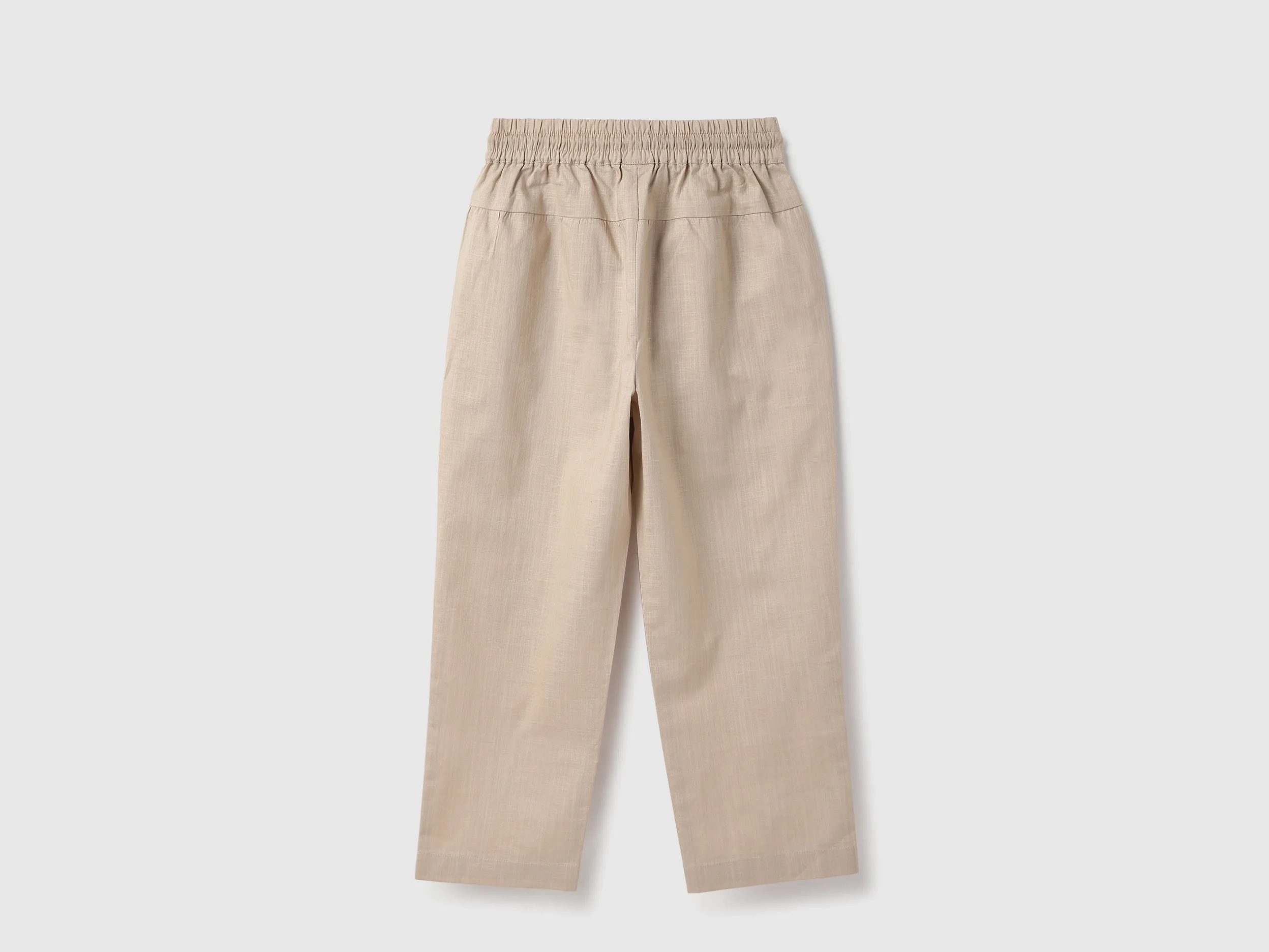 Solid Regular Fit Trousers